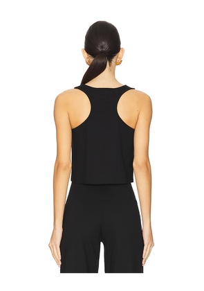 Ripley Rader Ponte Knit Tank Top in Black. Size M. Also in S, XS, L.