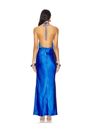 Runaway The Label x REVOLVE Posey Maxi Dress in Royal. Size M. Also in L, XL/1X.