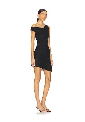 superdown Carmena Mini Dress in Black. Size M. Also in XS, S.