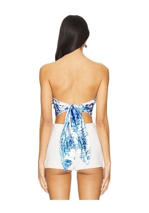 superdown Cosima Top in Blue. Size M. Also in XS, S, L.