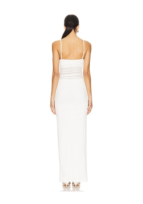 superdown Celeste Maxi Dress in White. Size M. Also in XS, XXS, S, L, XL.