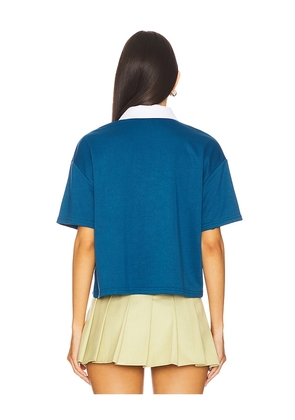 superdown Alinia Polo Top in Blue. Size S. Also in XS, XXS.