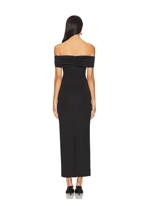 superdown Blake Off Shoulder Gown in Black. Size M. Also in XS, XXS, S.