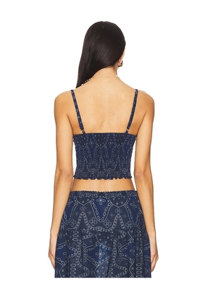 PEIXOTO Josie Cami in Navy. Size L. Also in XS.