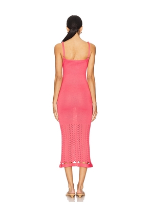 PEIXOTO Nora Knit Dress in Pink. Size M. Also in S, XS, L, XL.