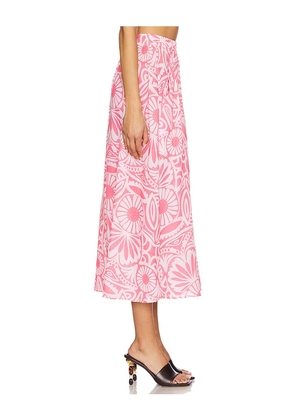 PEIXOTO Paula Skirt in Pink. Size M. Also in L, S, XL.
