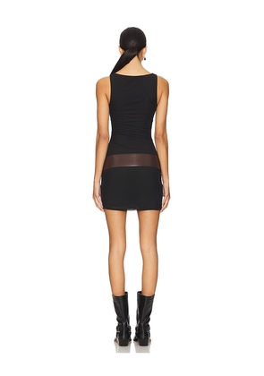 superdown Tati Mini Dress in Black. Size M. Also in S, L.
