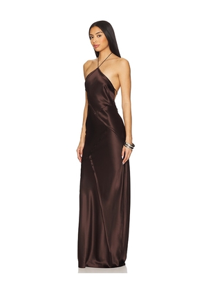 retrofete Sylvia Dress in Chocolate. Size M. Also in L, XL.