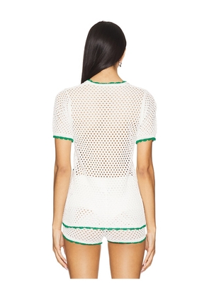 superdown Brisa Top in White. Size M. Also in S, L.