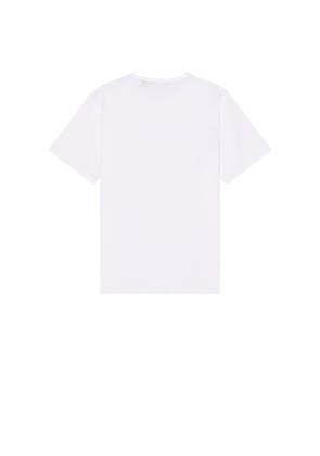 Theory Precise Cotton Tee in White. Size L. Also in S, M, XL/1X.