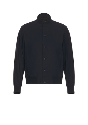 Theory Precision Ponte Murphy Jacket in Blue. Size L. Also in M, S, XL/1X, XXL/2X.
