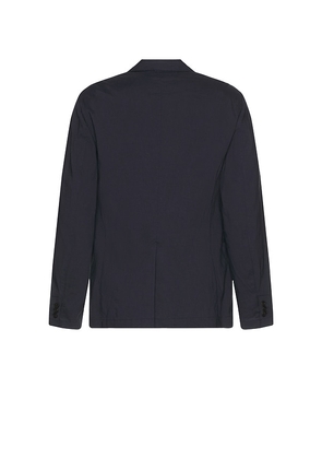 Theory Stretch Linen Clinton Blazer in Black. Size 42. Also in 40.