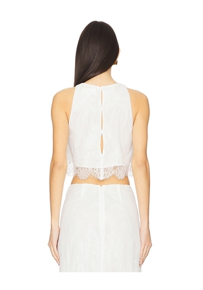 Stone Cold Fox x REVOLVE Audrey Top in White. Size M. Also in S, L, XL.