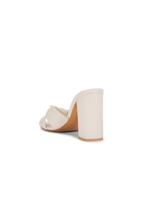 RAYE Beatriz Sandal in Ivory. Size 6. Also in 7, 7.5, 8, 9, 9.5, 10.