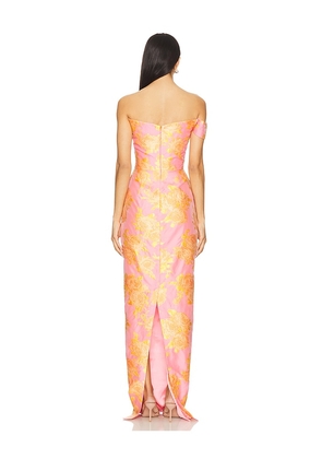 SAU LEE Jackson Gown in Rose. Size 00. Also in 0.