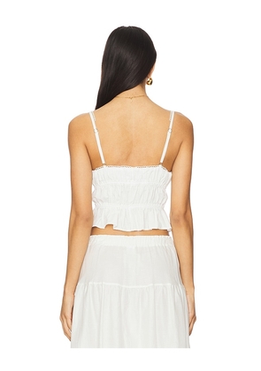 PEIXOTO Amelia Top in White. Size M. Also in L, XL.