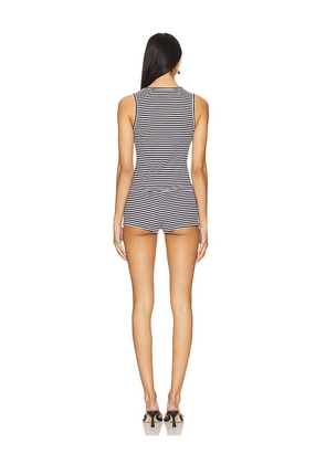 superdown Serafina Short Set in Navy. Size M. Also in XS, XXS, S, L, XL.
