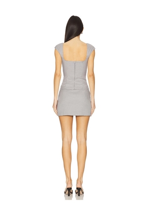 superdown Blaine Skirt Set in Grey. Size M. Also in L, XL.