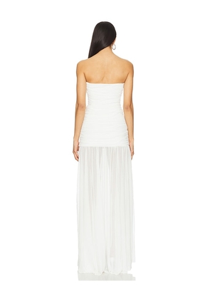 retrofete Adele Dress in White. Size M. Also in S, L.