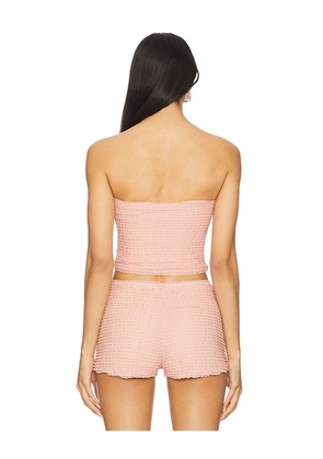Show Me Your Mumu x REVOLVE Nicki Tube Top in Blush. Size M. Also in S, L, XL.