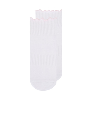 Souls. Girly Things Socks in White. Size M/L. Also in S/M.