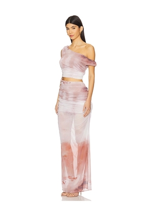 SNDYS Kilee Maxi Dress in Purple. Size M. Also in L, S, XS, XXL.