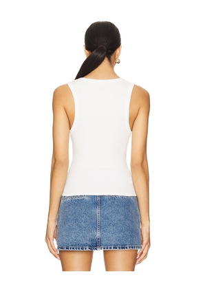 retrofete Amani Tank in White. Size M. Also in XS, S, L, XL.