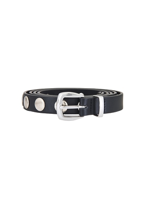 petit moments Long Studded Disc Belt in Black. Size S. Also in XS, M, L.