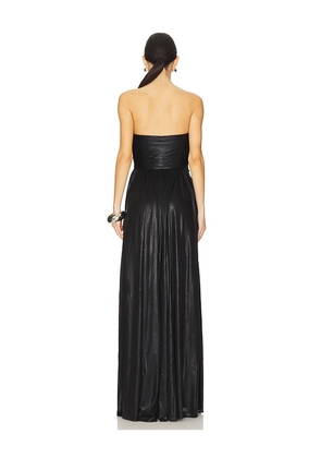 retrofete Waldorf Dress in Black. Size L. Also in XS, S, M.