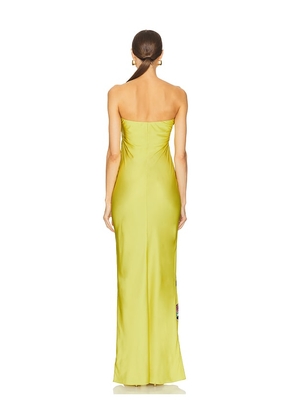 ROCOCO SAND Maxi Dress in Yellow. Size S. Also in XXS, M.