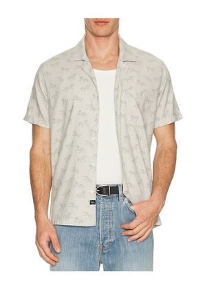 Rails Moreno Button Down Camp Shirt in Grey. Size S. Also in L.