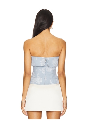 Stone Cold Fox x REVOLVE Tori Top in Baby Blue. Size XL. Also in XS.