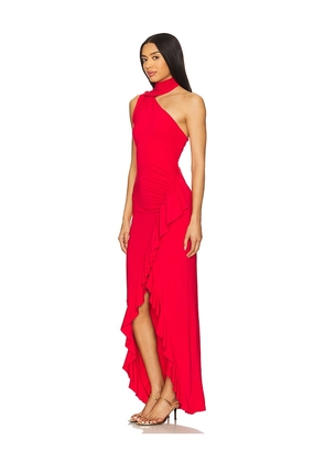 superdown Sardina Maxi Dress in Red. Size M. Also in XS, XXS, S.