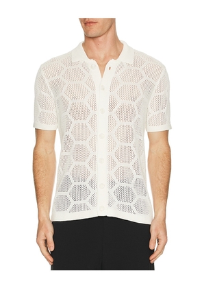 Runaway The Label Keneth Shirt in White. Size M. Also in L.