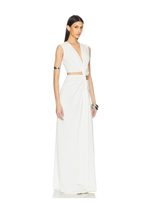 Sid Neigum Triple Loop Dress in Ivory. Size M. Also in L, XL.