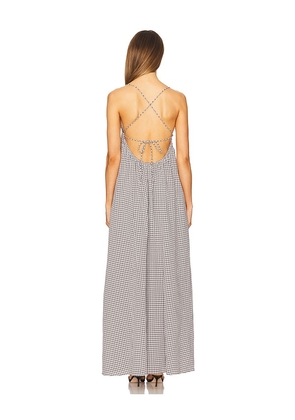 Stone Cold Fox x REVOLVE Liz Maxi Dress in Black,White. Size XS. Also in M, L, XL.