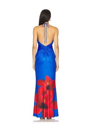 Runaway The Label Primrose Maxi Dress in Royal. Size S. Also in M, XS.