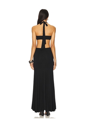 superdown Yasmina Maxi Skirt Set in Black. Size M. Also in L, XL.
