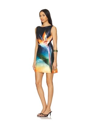 Runaway The Label Samsara Mini Dress in Blue. Size S. Also in XS, M.