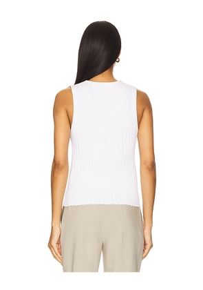 Rue Sophie Brit Sweater Top in White. Size S. Also in L, XL.