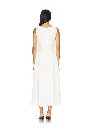 Rue Sophie Luiza Dress in White. Size M. Also in S, L.