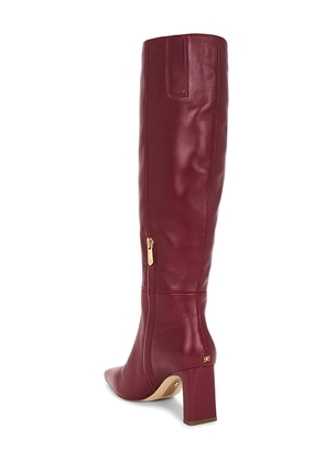 Sam Edelman Sylvia Boot in Burgundy. Size 7.5. Also in 8.