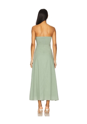 SNDYS x REVOLVE Lilly Dress in Sage. Size M. Also in XXS, XS, XXL.