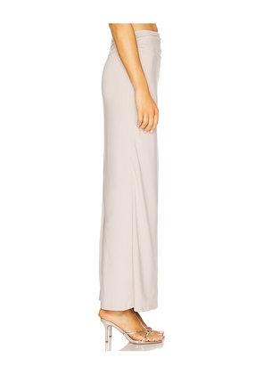 SNDYS Gabby Maxi Skirt in Neutral. Size S. Also in XL, XS.