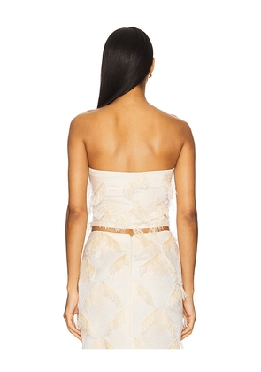 Paris Georgia Iona Tube Top in Beige. Size M. Also in S.