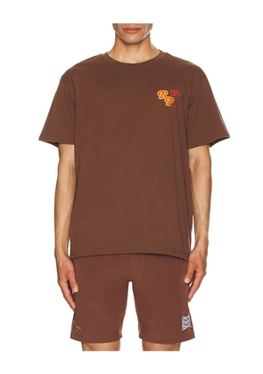 Rivvia Projects Floral Pursuit T-Shirt in Brown. Size M. Also in S, L.