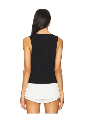 Show Me Your Mumu Time Out Tie Top in Black. Size M. Also in S, XS, L, XL.