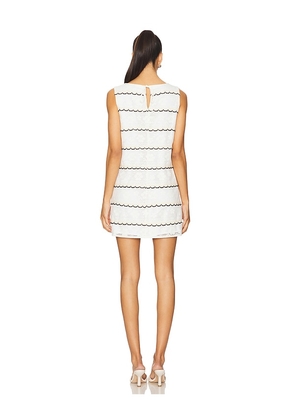Show Me Your Mumu Cynthia Mini Dress in Ivory. Size M. Also in S, XS, L.