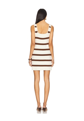 Show Me Your Mumu Mellow Mini Dress in Brown. Size M. Also in S, XS, L, XL.