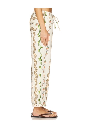SIEDRES Savina Pants in Cream. Size 38. Also in 36.